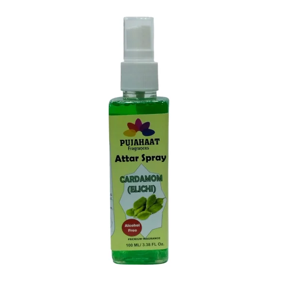 Cardamom (Hari Elaichi) Attar Spray by Pujahaat