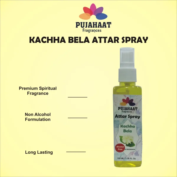 Kachha Bela Attar Spray by Pujahaat - Image 2