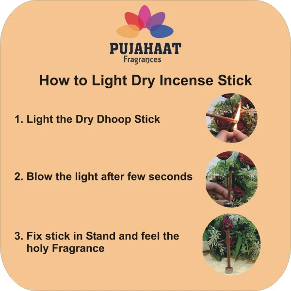 Pujahaat Indian Rare Premium Scented Incense Stick - Image 4