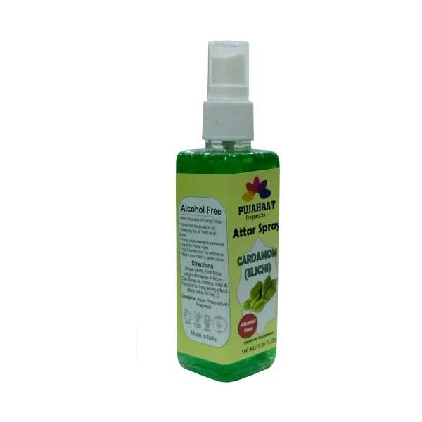 Cardamom (Hari Elaichi) Attar Spray by Pujahaat - Image 4