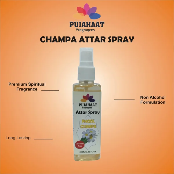 Champa Phool Attar Spray by Pujahaat - Image 3