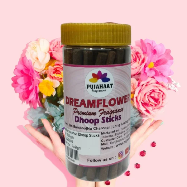 Pujahaat Dreamflower Rare Premium Scented Incense Stick - Image 4