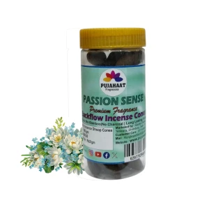 passion senses fragrance backflow incense cones