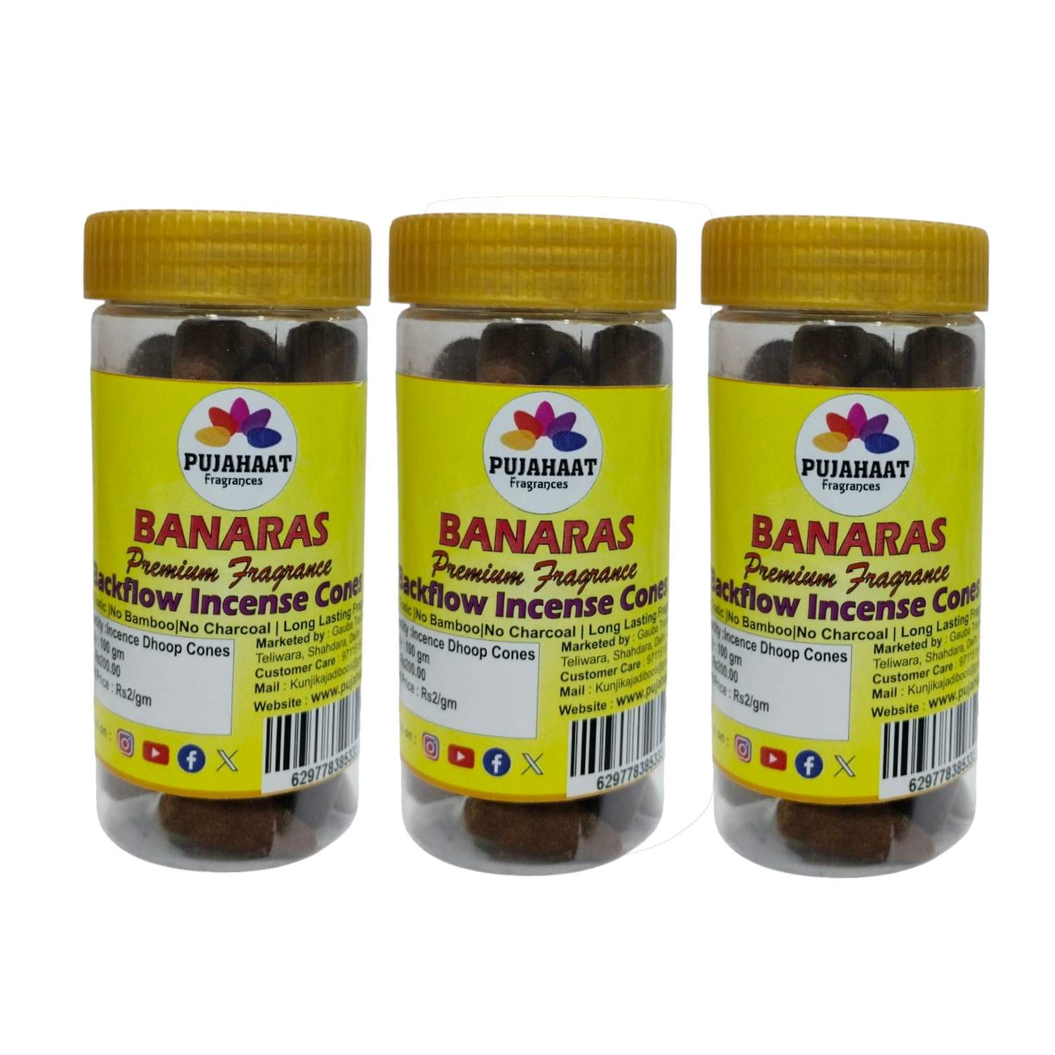 backflow incense cones