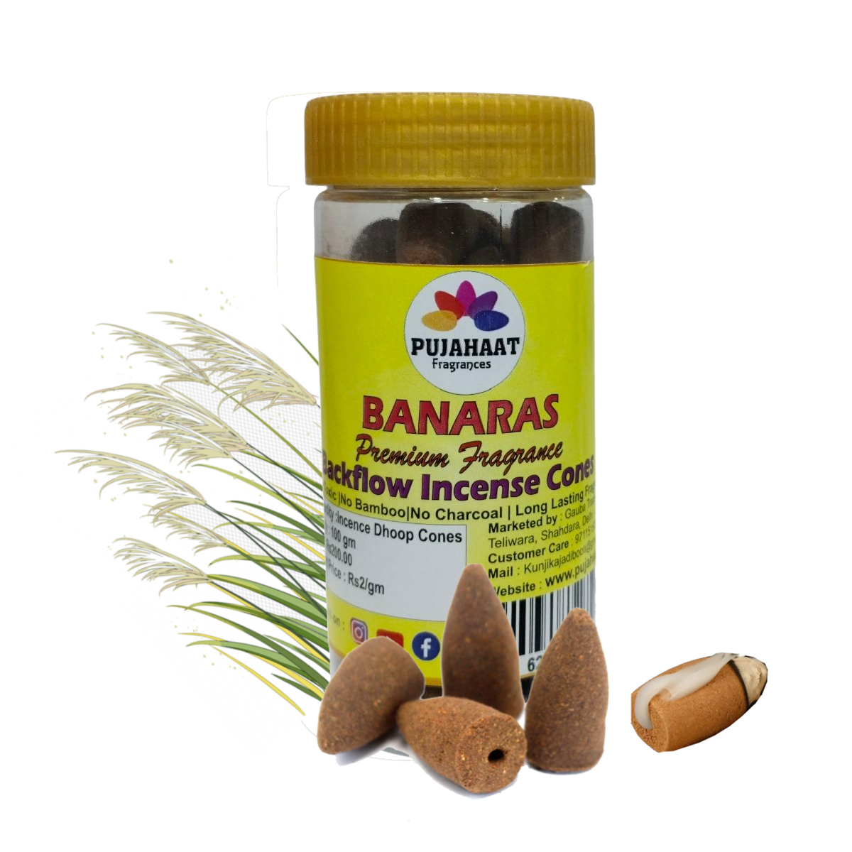 backflow incense cones