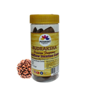 rudraksha fragrance backflow incense cones