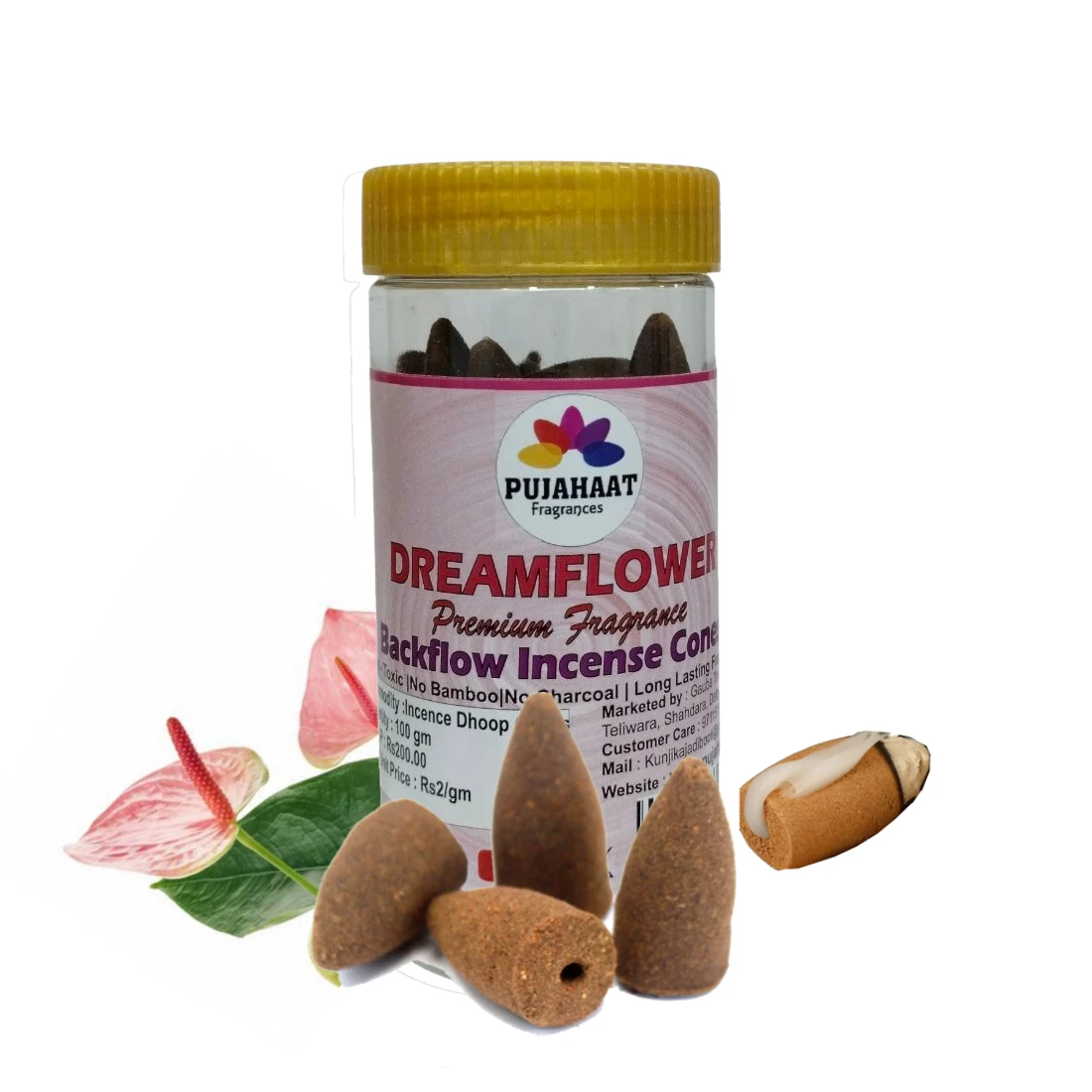 backflow incense cones