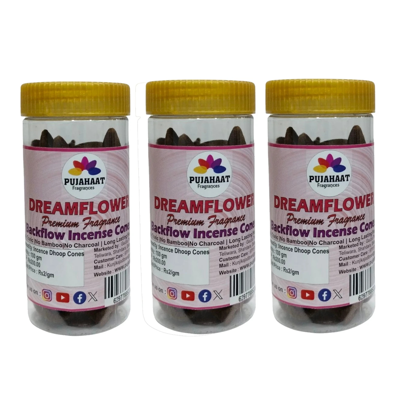 backflow incense cones