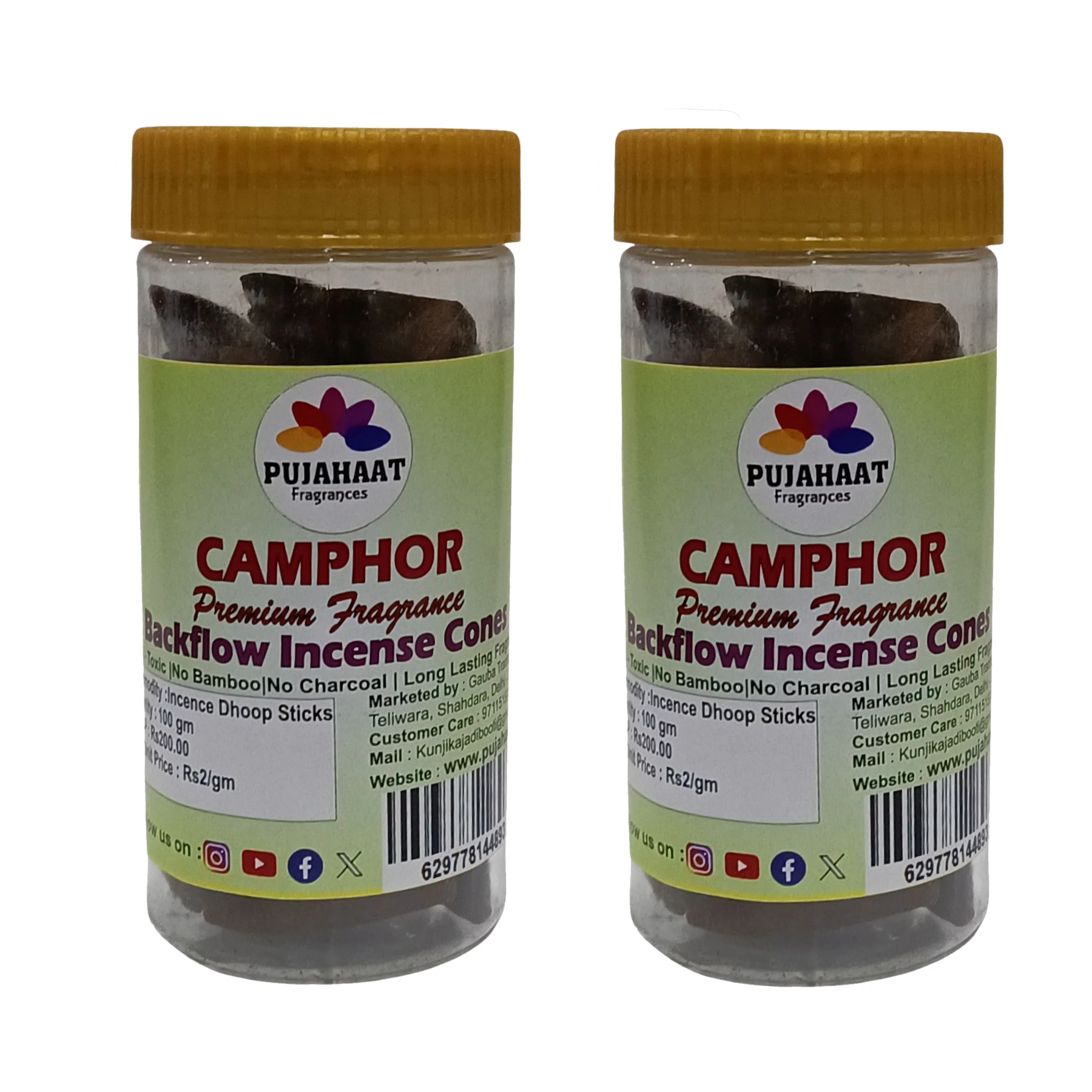backflow incense cones