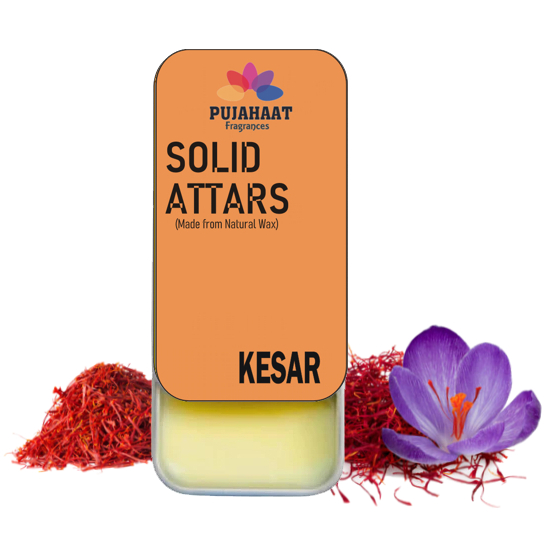 kesar solid attar