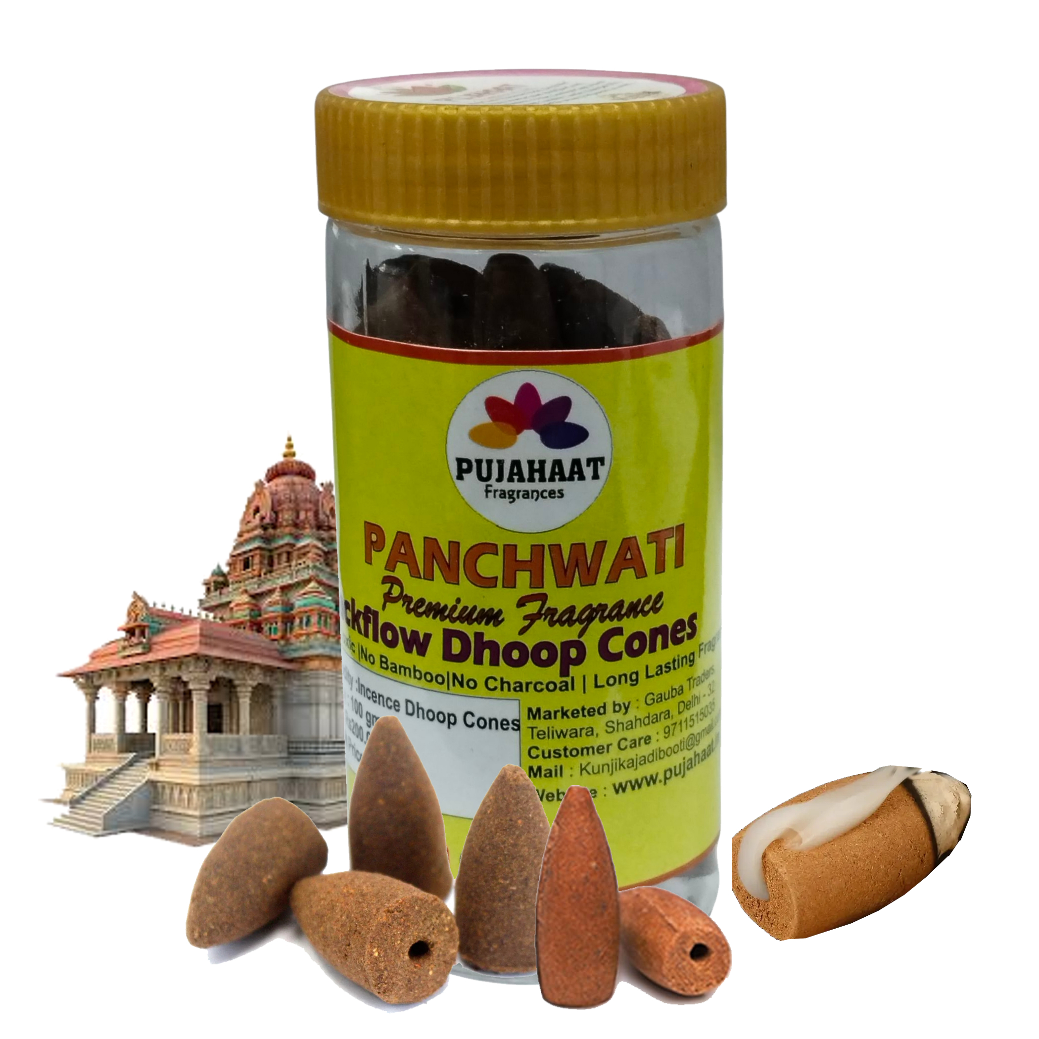 backflow incense cones