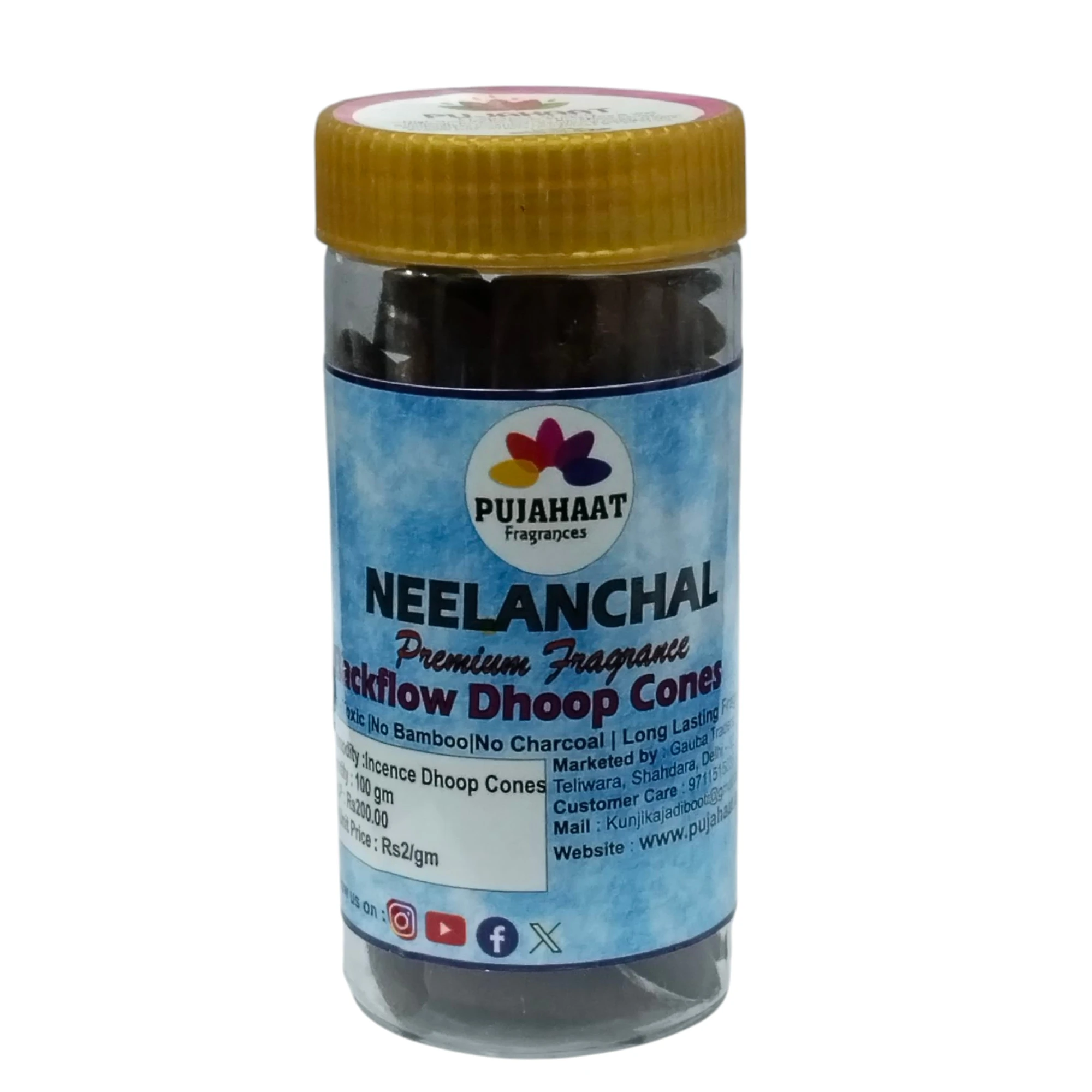 backflow incense cones