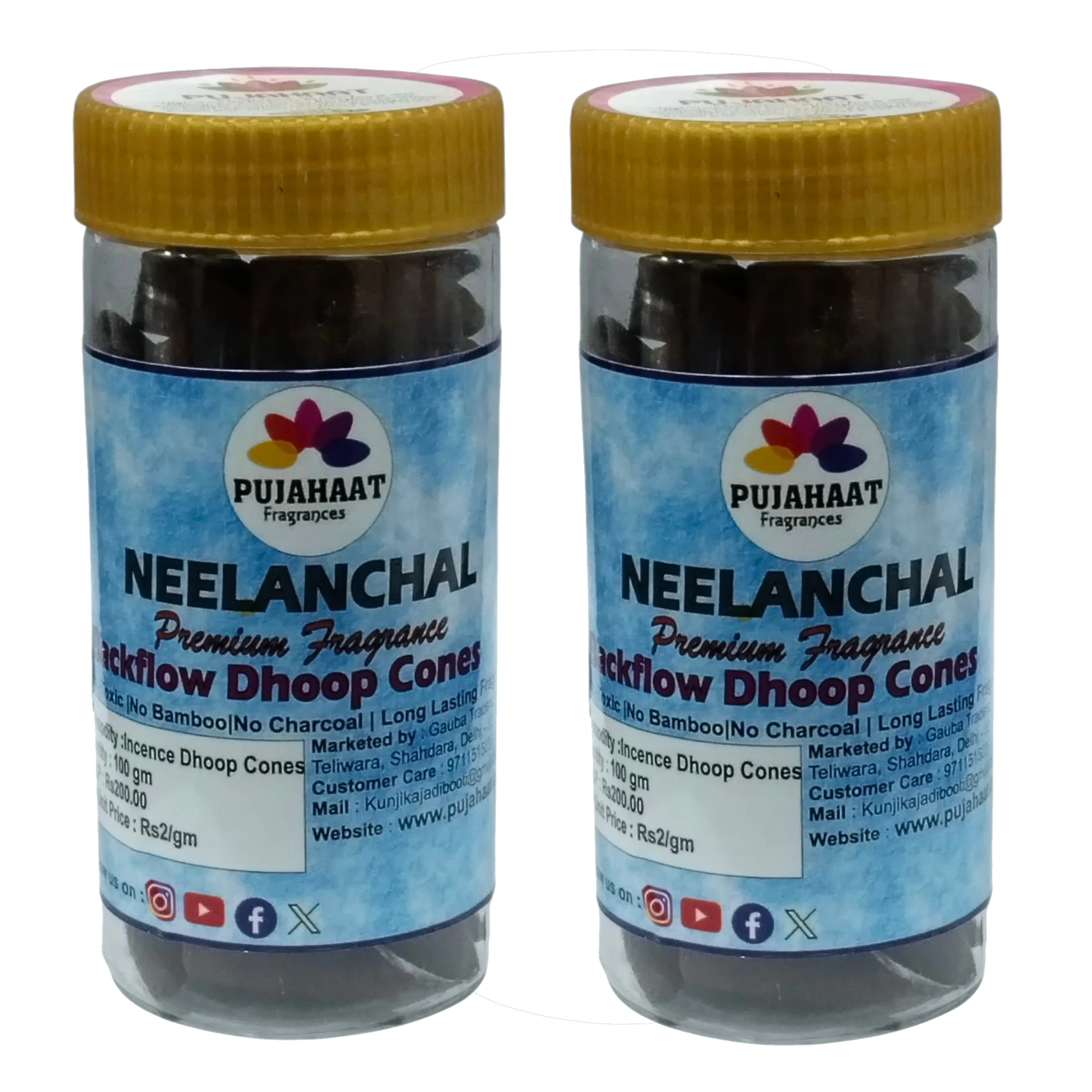 backflow incense cones