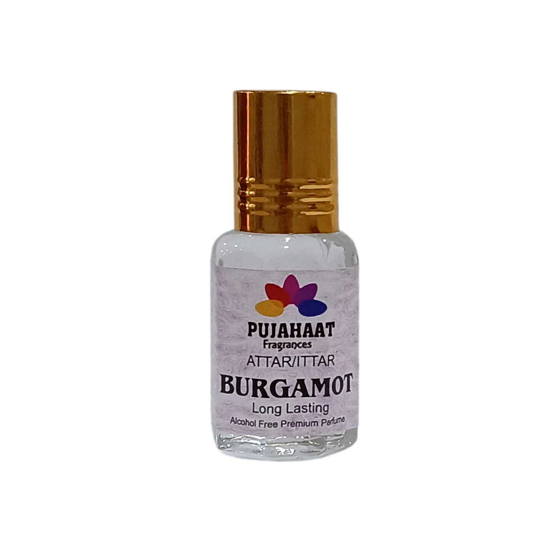 Pujahaat Premium Alcohol-Free Bergamot Attar | Long-Lasting Floral Ittar for Men & Women - Image 2