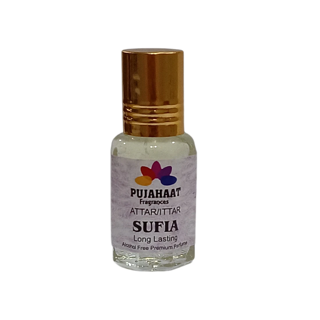 Pujahaat Premium Alcohol-Free Sufia Attar | Long-Lasting Floral Ittar for Men & Women - Image 2