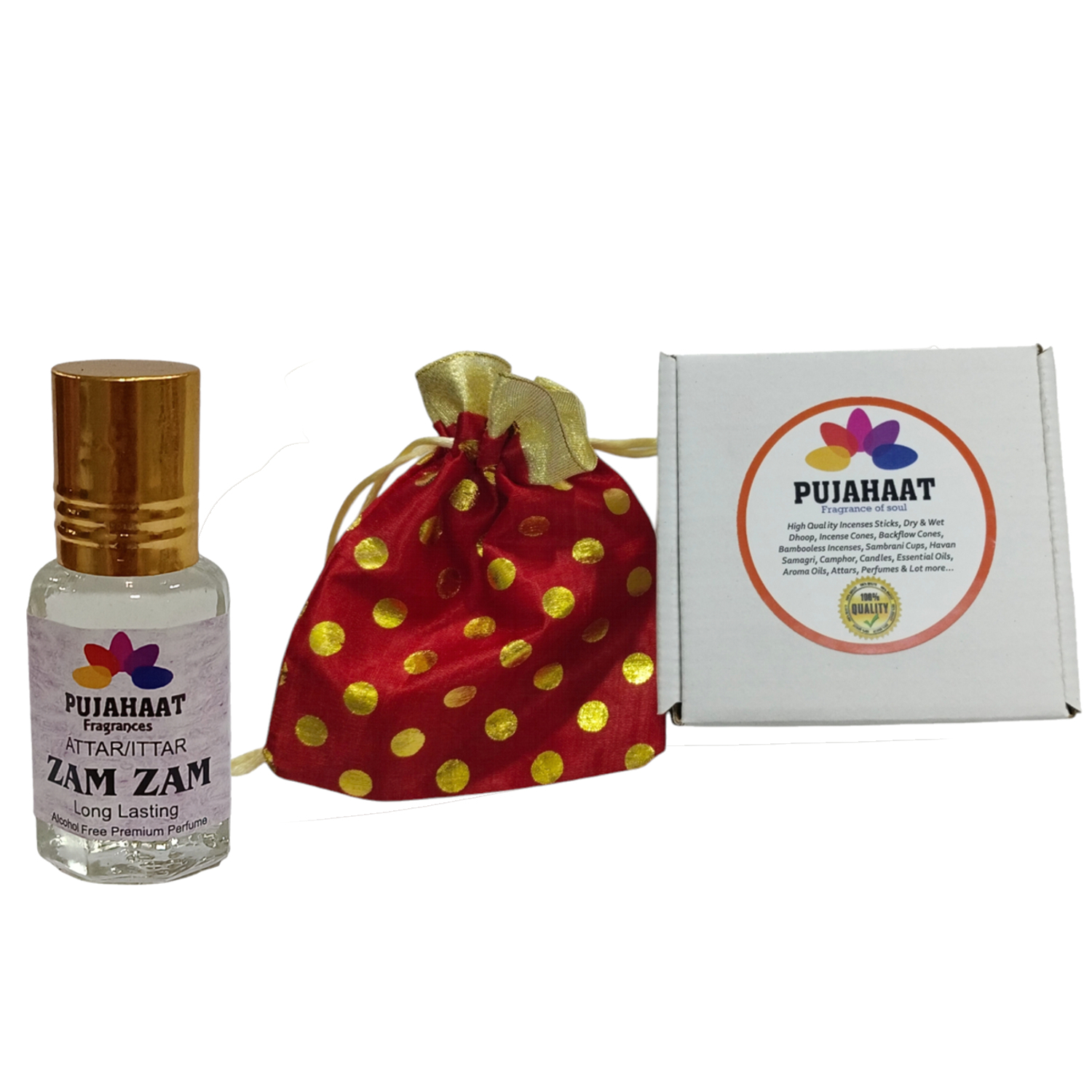 Pujahaat Non-Alcoholic Attar Zara Fragrance | Long Lasting Perfume Oil for Men & Women | Premium Quality | Travel Size - Image 4